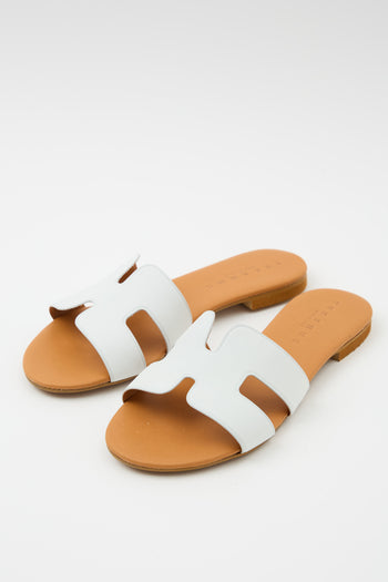 Tre Emme Ciabatta Bianco Donna - 3
