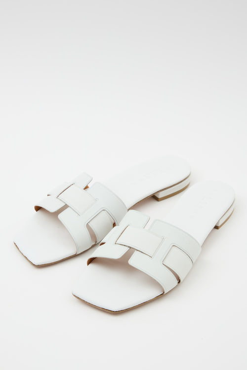 Tre Emme Ciabatta Bianco Donna - 2