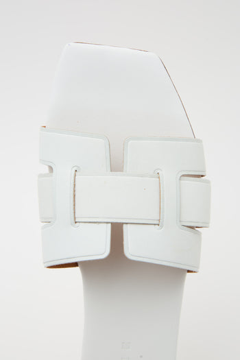 Tre Emme Ciabatta Bianco Donna - 4