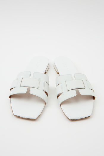 Tre Emme Ciabatta Bianco Donna - 5