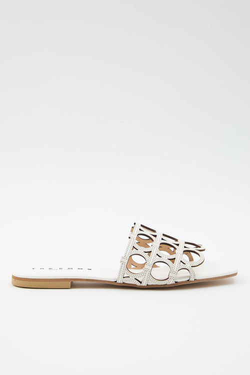 Tre Emme Ciabatta Bianco Donna