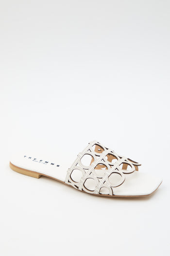 Tre Emme Ciabatta Bianco Donna - 4