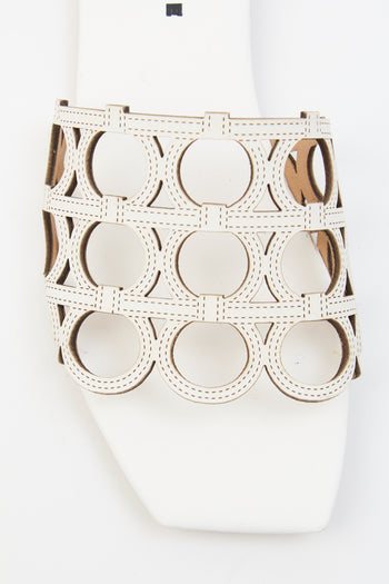 Tre Emme Ciabatta Bianco Donna - 6