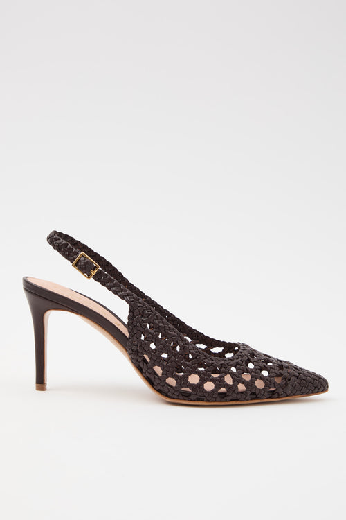 Tre Emme Slingback Mocca Donna - 2