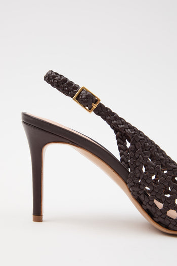 Tre Emme Slingback Mocca Donna - 3