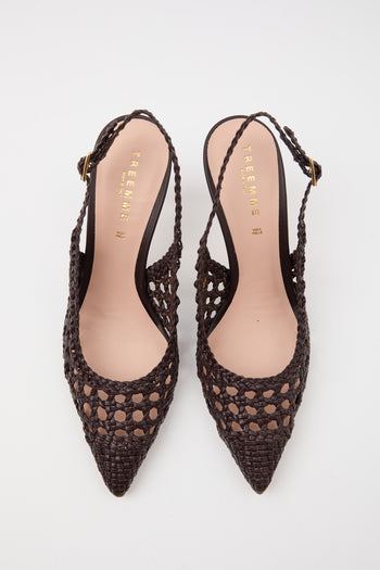 Tre Emme Slingback Mocca Donna - 6