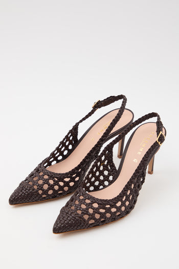 Tre Emme Slingback Mocca Donna - 7