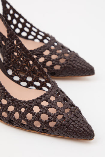 Tre Emme Slingback Mocca Donna - 8