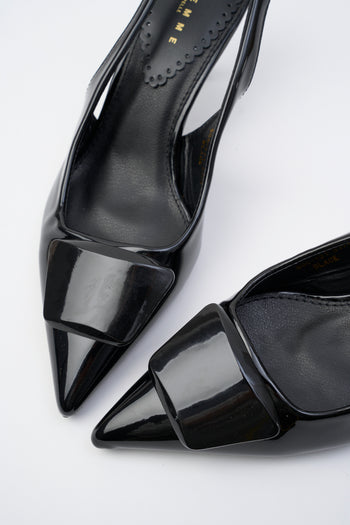 Tre Emme Slingback Black Donna - 4