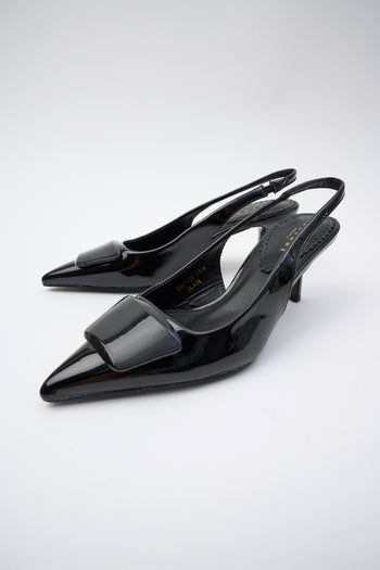 Tre Emme Slingback Black Donna - 6