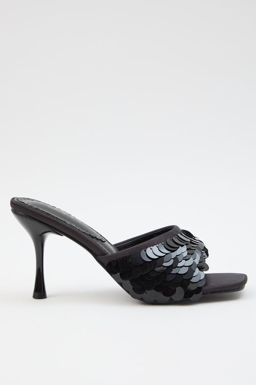 Tre Emme Sandalo Black Donna