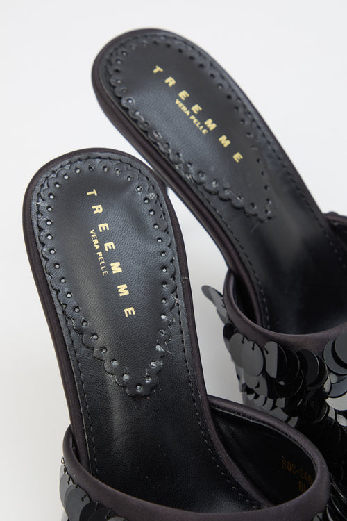 Tre Emme Sandalo Black Donna - 2
