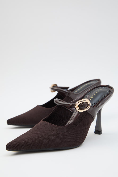 Tre Emme Décolleté Brown Donna