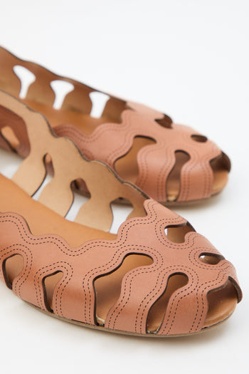 Tre Emme Slingback Cuoio Donna - 3