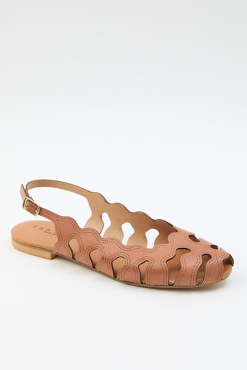 Tre Emme Slingback Cuoio Donna - 7
