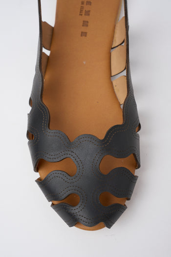 Tre Emme Slingback Nero Donna - 3