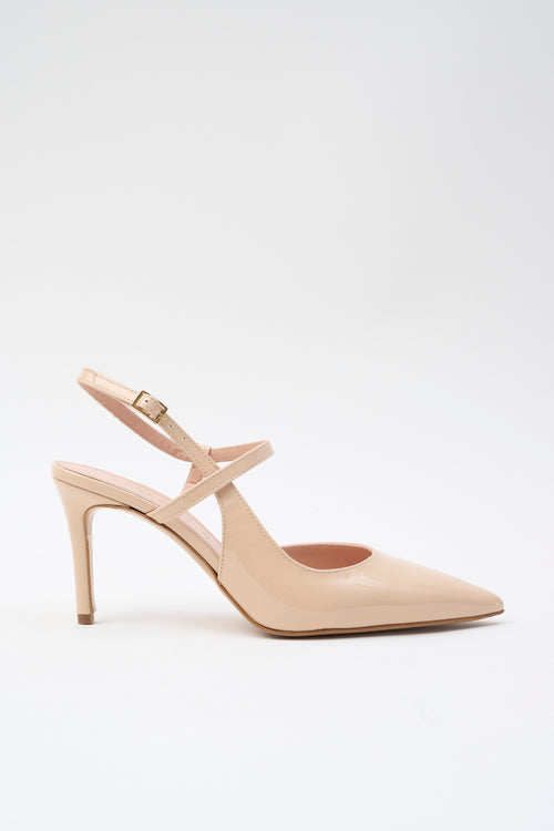 Tre Emme Slingback Nude Donna