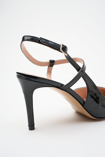 Tre Emme Slingback Nero Donna - 5