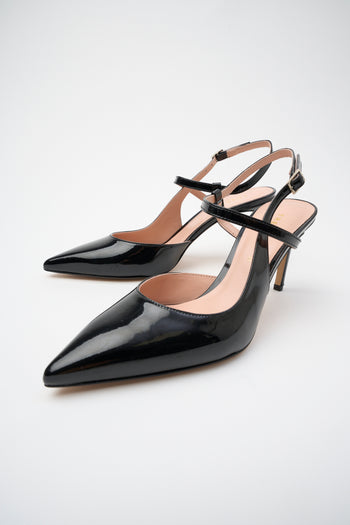 Tre Emme Slingback Nero Donna - 6