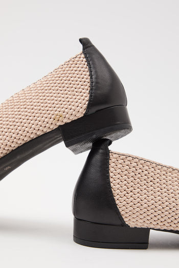 Tre Emme Ballerina Beige/black Donna - 6
