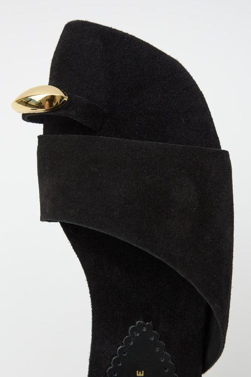 Tre Emme Ciabatta Black Donna