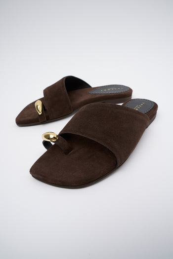 Tre Emme Ciabatta Brown Donna - 6