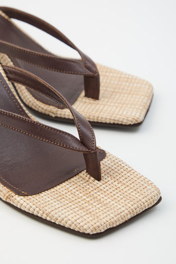 Tre Emme Infradito Brown Donna - 5