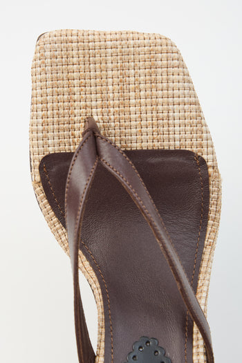 Tre Emme Infradito Brown Donna - 8