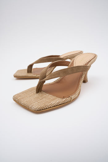 Tre Emme Infradito Taupe Donna - 6