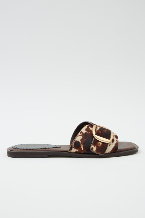 Tre Emme Ciabatta Brown Donna