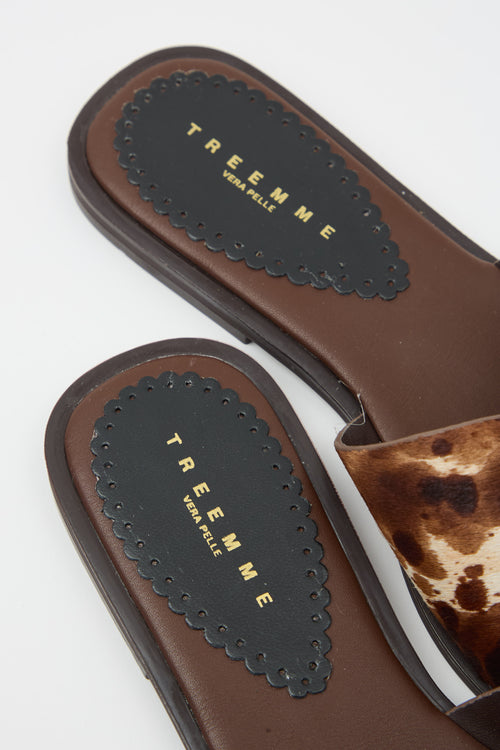 Tre Emme Ciabatta Brown Donna - 2
