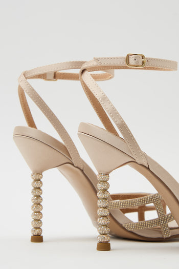Tre Emme Sandalo Beige/gold Donna - 4