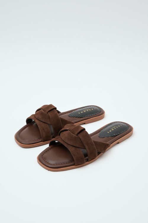 Tre Emme Ciabatta Brown Donna - 2