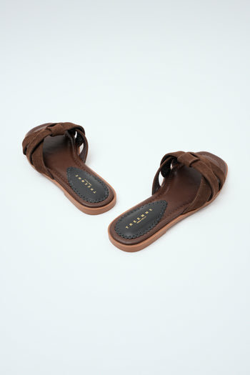 Tre Emme Ciabatta Brown Donna - 4