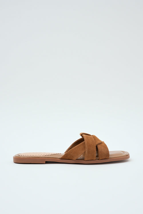 Tre Emme Ciabatta Tan Donna