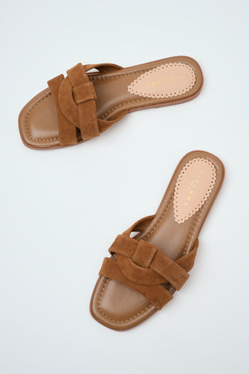 Tre Emme Ciabatta Tan Donna - 5