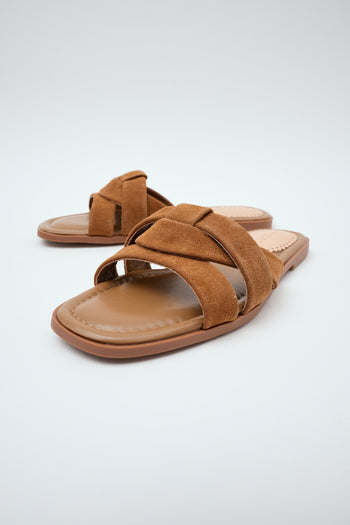 Tre Emme Ciabatta Tan Donna - 6