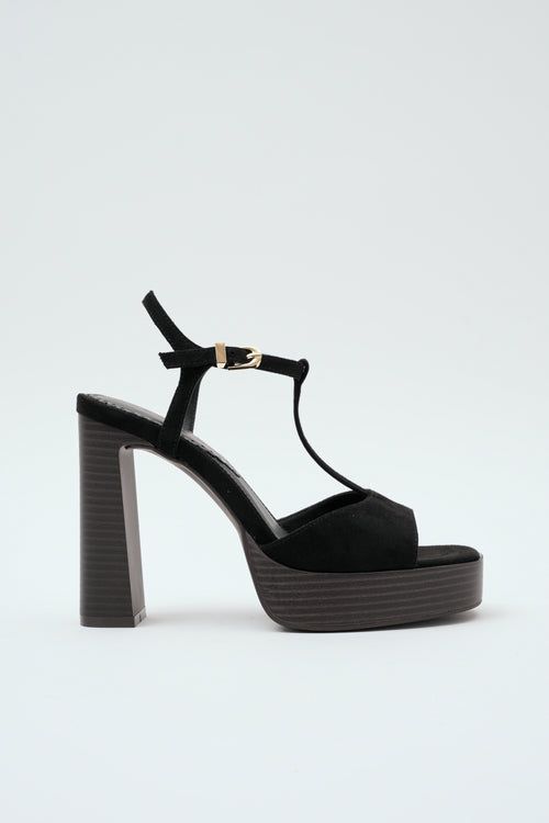 Tre Emme Sandalo Black Donna