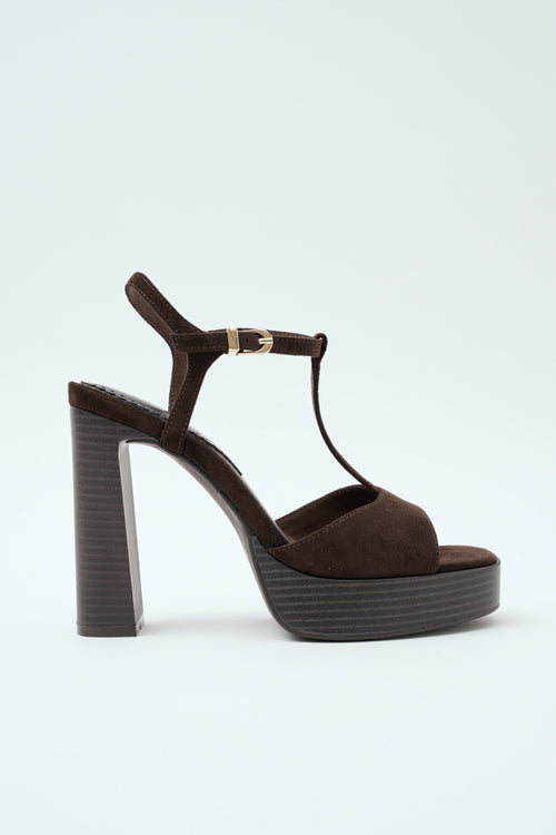 Tre Emme Sandalo Dark Brown Donna