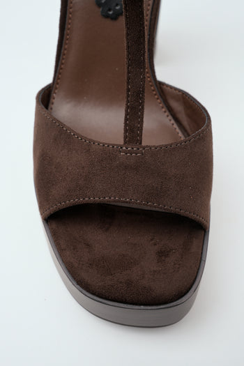 Tre Emme Sandalo Dark Brown Donna - 3