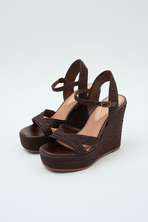Tre Emme Zeppa Dark Brown Donna - 2