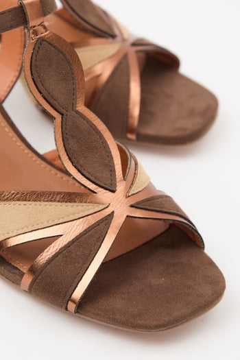 Tre Emme Sandalo Bronze/beige Donna - 3