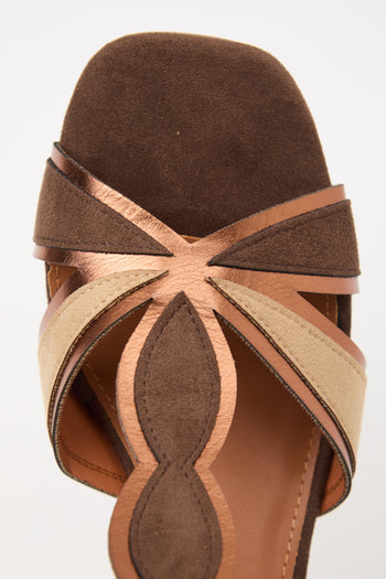 Tre Emme Sandalo Bronze/beige Donna - 5