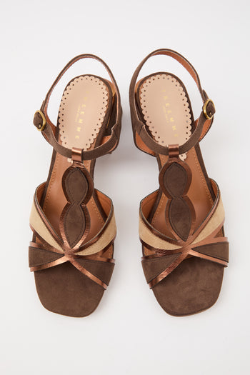 Tre Emme Sandalo Bronze/beige Donna - 7