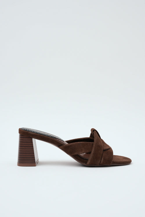 Tre Emme Ciabatta Dark Brown Donna