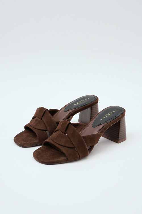 Tre Emme Ciabatta Dark Brown Donna - 2