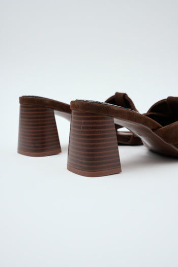 Tre Emme Ciabatta Dark Brown Donna - 4