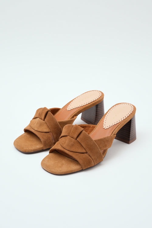 Tre Emme Ciabatta Tan Donna - 2