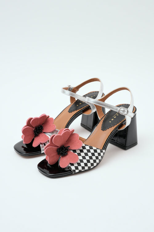 Tre Emme Sandalo Silver/black/pink Donna - 2