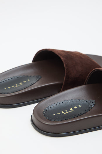 Tre Emme Ciabatta Brown Donna - 4